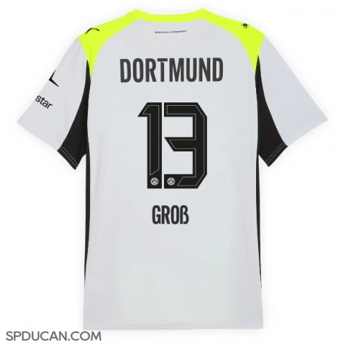 Muški Nogometni Dres Borussia Dortmund Pascal Gross #13 Gostujuci 2025-26 Kratak Rukav